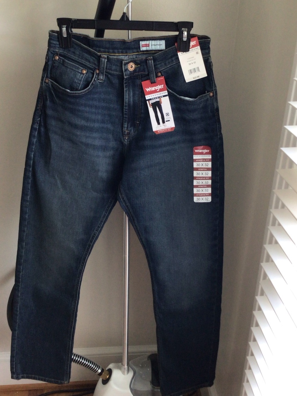 NWT Wrangler Athletic Fit Jeans